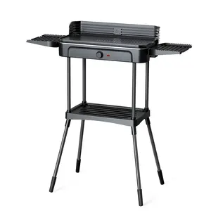 2200W Stand Electrical Barbecue BBQ Grill Newly Designed Household Smokeless Electric Grill