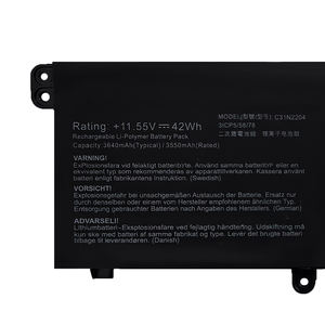 Batterie d'ordinateur portable de remplacement C31N2204 42Wh pour Asus Vivobook Go 14 E1404/FA/GA S1404 Rechargeable en stock - Product Image 2