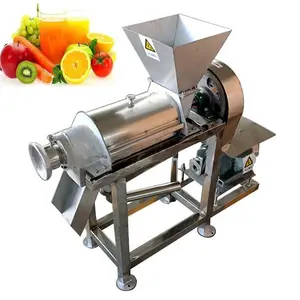 Industrial screw type fruit apple pomegranate orange juice extractor