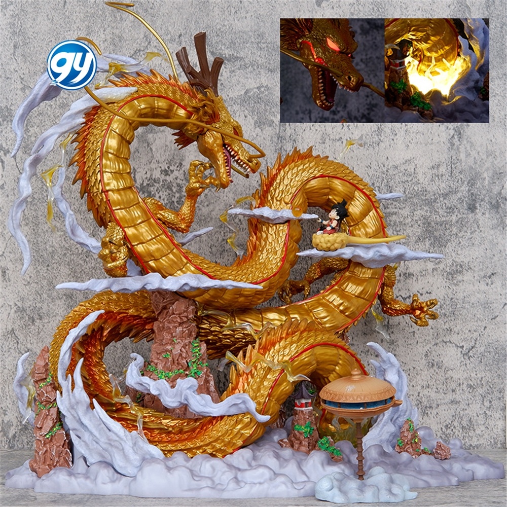 Z悟空　神龍 46.5cm GK Big Size Shenron Somersault Cloud Goku Figurine