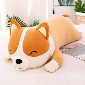 Shiba Inu - Juguete de peluche suave y lindo de Corgi para abrazar, almohada para abrazar, muñecos de peluche para niños para regalo (13.77 pulgadas