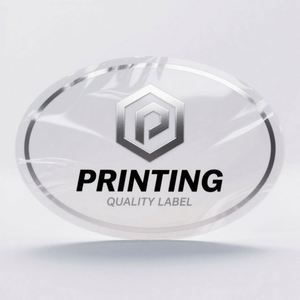 Feuilles d'autocollants adhésifs découpés sur mesure, étiquettes holographiques, impression du logo de l'entreprise, résistantes aux UV, imperméables, autocollants écologiques - Product Image 1