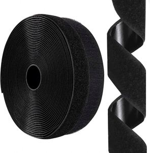 Strong Double-sided <b>Adhesive</b> Tape Factory Customized <b>Hook</b> Ring Tape Wholesale Velcro Fastener Heavy-duty <b>Adhesive</b> <b>Hook</b> Ring Tape - Product Image 2