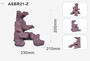 อ่างเลี้ยงปลาหินแบบมีฟังก์ชันสำหรับตู้ปลาแผ่นกรองแบบไบโอแอคทีฟสำหรับตู้ปลา - Product Image 3