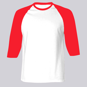 Sublimation De <span class=keywords><strong>Baseball</strong></span> Coton Moyen Manches Polyester Avant Et Arrière <span class=keywords><strong>T</strong></span>-<span class=keywords><strong>shirt</strong></span> Choisir Une Couleur Pour Les Manches - Product Image 4
