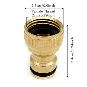 <strong>Best</strong> Selling Durable 1/2" Brass <strong>Garden</strong> Water <strong>Hose</strong> <strong>Quick</strong> <strong>Connector</strong> - Product Image 2