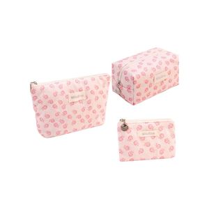 <span class=keywords><strong>Sac</strong></span> de maquillage à fleurs fraîches de style coréen Ins <span class=keywords><strong>Sac</strong></span> à <span class=keywords><strong>main</strong></span> multifonctionnel de grande capacité pour femmes étudiantes - Product Image 5