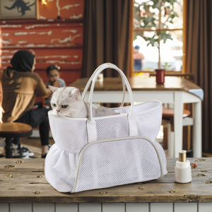 फैशन नए डिजाइन लुभावनी ग्रीष्मकालीन डिय बिल्ली वाहक बैग के साथ आरामदायक पालतू कैरियर - Product Image 1