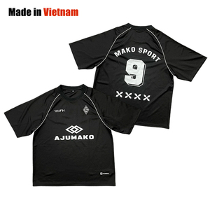 เสื้อฟุตบอลคอกลมแบบสั่งทำพิเศษ พิมพ์ลายได้ แห้งเร็ว ระบายอากาศดี ทรงโอเวอร์ไซส์ - Product Image 1