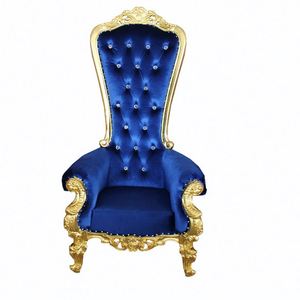 Negro Azul pedicura de China, Indonesia, El Rey León asiento de amor Loveseat rosa púrpura silla trono para la boda - Product Image 3