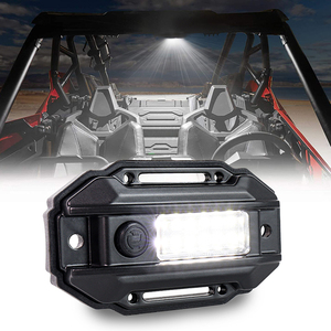 Đèn LED mái vòm OVOVS màu trắng, gắn thanh chống lật, đèn LED đa năng cho xe UTV, ATV, <span class=keywords><strong>Polaris</strong></span> <span class=keywords><strong>RZR</strong></span>, Jeep - Product Image 1