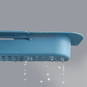 Estante Telescópico C97 para Jabón y Esponja, Escurridor Expandible, Cesta de Almacenamiento, Organizador de Cocina - Product Image 2