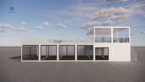 286 mètres carrés bas <span class=keywords><strong>prix</strong></span> personnalisé petit conteneur café-bar Restaurant boutique maison préfabriquée conteneur à vendre - Product Image 3