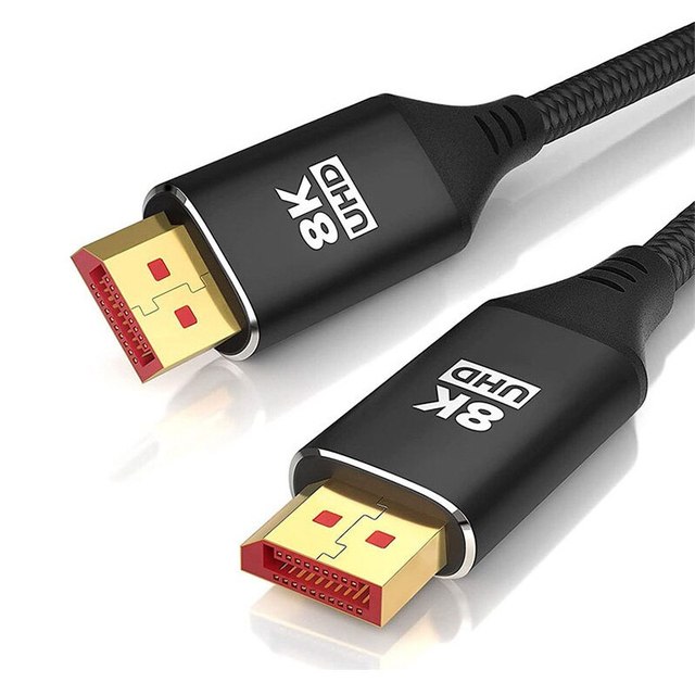 New New stock Display Port Cable 1.4V DP 8K Cable 1M to 5M 8K@60Hz 4K@144Hz Male to Male DP to DP Audio And Video Cable For Laptop