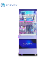 Zormen Fabrika Direkt Ticari Jetonlu Pençe Vinç Makinesi Özelleştirilebilir Oyuncak Yakalayıcı Aile Eğlence Merkezleri için