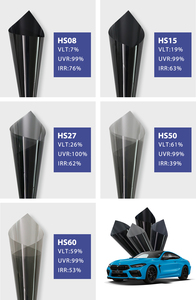 Ô tô 1% 70% vlt cửa sổ phim 1.52*30M tốt nhất rõ ràng xe màu phim Nano gốm <span class=keywords><strong>Tint</strong></span> - Product Image 4