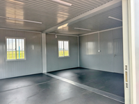 Maison préfabriquée à assemblage rapide, conteneur détachable pour dortoirs de personnel de construction et bureaux