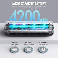 A80 Print Future impression par transfert thermique mini imprimante portable mini imprimante imprimante a4