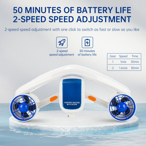 Scooter Subacuático con Pantalla de 2.8 Pulgadas para Deportes Acuáticos, Piscinas, Buceo, Snorkel y Exploración Oceánica - Product Image 3