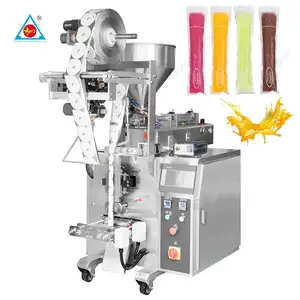 Máquina embalagem automática suco fruta Ice Lolly Jelly Stick enchimento