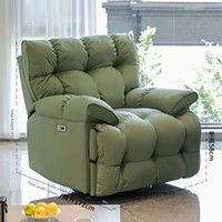 Modernes Luxuriöses Multifunktionales Liegesessel-Schaukelsofa mit Massage und Heizfunktion im Lazy-Style für Entspannung