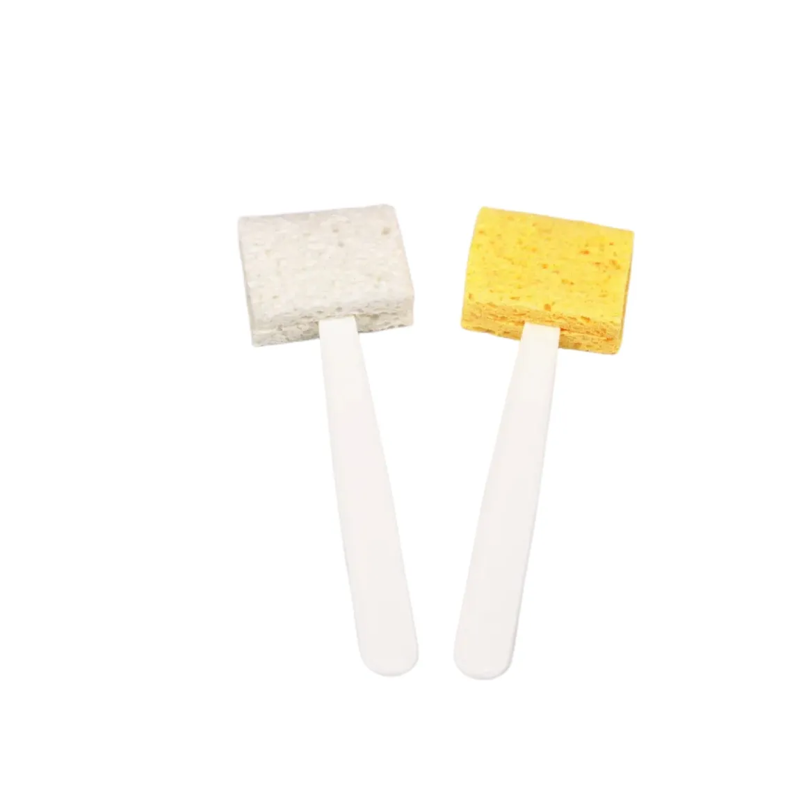 Neuheiten Schnelle bequeme Reinigung Geschirr pfannen Schwamm wäscher, einfach zu bedienen Clean Cellulose Sponge Stick