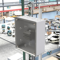 Boîtiers d'instruments en plastique d'aluminium Bonne protection Interrupteur électronique et boîte de jonction