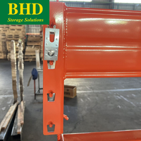 Système de rayonnage à poutres en acier au carbone de haute qualité, rayonnage sélectif robuste pour palettes, mezzanine, certifié CE, 1000 kg/m