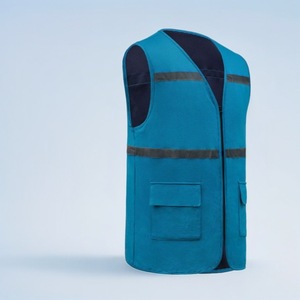 Chaleco de Seda Fría Jiemeirui 52x67cm, Ropa de Trabajo Transpirable para Exteriores, para Obras de Construcción - Product Image 4