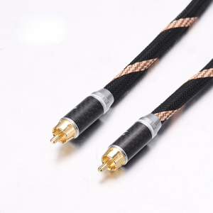 <strong>RCA</strong> <strong>Cables</strong> Audiophile Male to Male Stereo Shielded HiFi OFC Car Audio <strong>RCA</strong> <strong>Cable</strong> for <strong>Sub</strong>, Amp, Phono (1 Pair) - Product Image 4