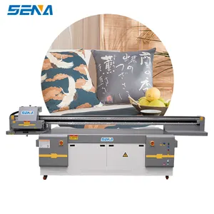 SENA 2513 Hochgeschwindigkeit 3D A3 Größe UV großformat Tintenstrahl UV-Flatbettdrucker für Leder PVC-Ficheln Holz-Telefongehäuse