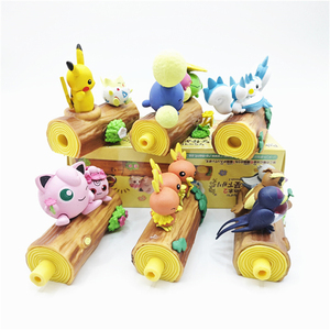 Gran oferta de estatuilla de Manga Poke Tree Stump Forest Gengar Jigglypuff <span class=keywords><strong>Ivysaur</strong></span> Cyndaquil Charmander PVC figura de Anime - Product Image 3