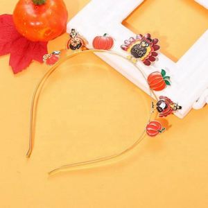 Diadema de fiesta de Acción de Gracias Diadema de calabaza de pavo divertido Día de Acción de Gracias Diadema para niños - Product Image 3