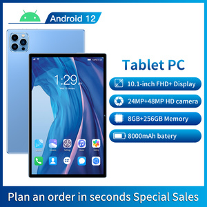 Cao cấp 10.<span class=keywords><strong>1</strong></span>-inch MTK Android <span class=keywords><strong>12</strong></span> Tablet <span class=keywords><strong>PC</strong></span> cho trẻ em 8GB 256GB Dual Máy ảnh 5MP + 13MP Wifi GPS FM OS IPS Điện dung màn hình cảm ứng - Product Image 5