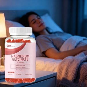 Gummies de glycinate de magnésium en gros pour OEM – Approvisionnement stable à long terme pour les marcheurs internationaux, profitez d'avantages coût-efficaces - Product Image 1