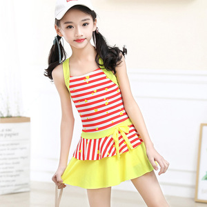 Meilleure vente rouge et jaune couleur bébé maillot de bain fille maillots de bain maillots de bain dérive surf gilet vie enfants pour enfants nager - Product Image 1
