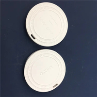 Logo Personnalisé Plâtre Suspendu Céramique Non Parfumé Absorber Parfum Diffuseur D'arôme Volatile Disque De Pierre