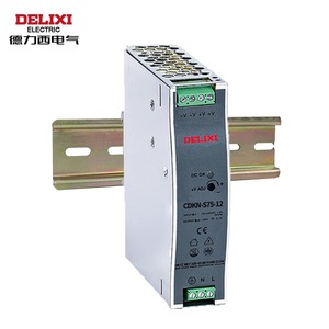 Delixi S75ไฟฟ้า cdkn รางจ่ายไฟ12 DIN 24V 5A อุตสาหกรรม AC DC เอาต์พุตเดี่ยว - Product Image 1