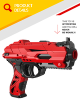 Pistolet à air souple en plastique pp, jouet éducatif pour enfant, pistolet de sniper, tir