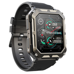 C20pro akıllı saat 60 gün ekstra uzun pil 50M su geçirmez sağlam <span class=keywords><strong>bluetooth</strong></span> çağrı Ultra büyük HD ekran - Product Image 5