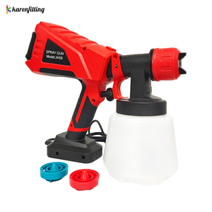 Nueva Pistola de Pintura Eléctrica Inalámbrica HVLP de 1000 ml y 600 W con Cabezal Extraíble, Pistola de Pulverización Económica para Pintar Paredes y Cercas en Casa - Product Image 2