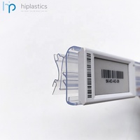 Système de porte-étiquettes électroniques Hiplastics ABINC34M, Fujian, couleur et taille personnalisables, installation facile, étiquettes numériques pour étagères