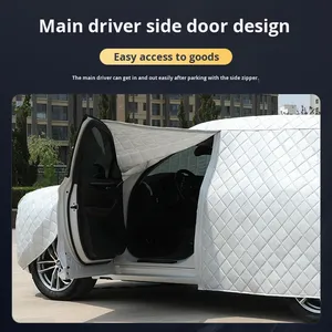 <span class=keywords><strong>Housse</strong></span> <span class=keywords><strong>de</strong></span> <span class=keywords><strong>voiture</strong></span> universelle imperméable pare-soleil épaisse <span class=keywords><strong>anti</strong></span>-<span class=keywords><strong>grêle</strong></span> <span class=keywords><strong>pour</strong></span> l'hiver avec tissu Oxford - Product Image 4