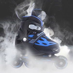 Inline Skates For Kids Adjustable Size With Protective Gear Set For Beginners - Product Image 4