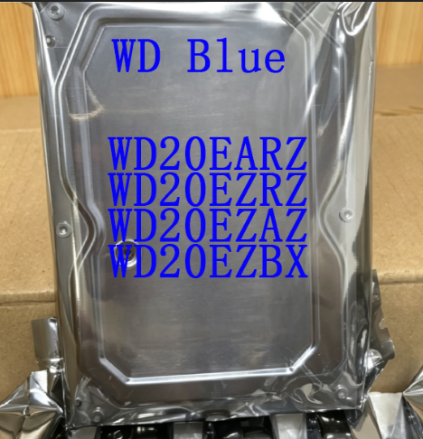 Original  Blue 2TB 3.5" SATA Hard Disk WD20EARZ WD20EZRZ WD20EZAZWD20SPZX WD20EZBX Desktop Internal Hard Drive