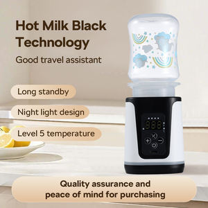 Calentador <span class=keywords><strong>de</strong></span> Biberones Portátil Recargable por USB, Calentamiento Rápido para Viajes, Leche Materna y Fórmula para Usar en Movimiento, Control <span class=keywords><strong>de</strong></span> Temperatura Seguro - Product Image 2
