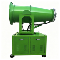 Ventilateur Canon à Brouillard de Fournisseur Chinois avec Flux d'Air Puissant pour la Suppression Industrielle de la Poussière