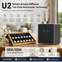 Diffuseur d'arômes intelligent en aluminium OEM, 200 ml, contrôlé par WiFi, sans eau, vente en gros, machine à parfum pour la maison et l'hôtel