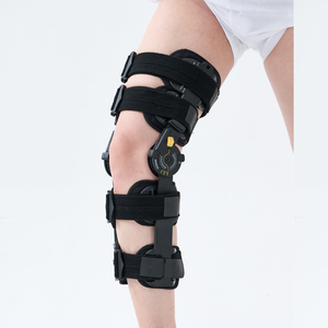Tıbbi Yaylı Menteşeli Dizlikler Neopren Nefes Alabilen Ayarlanabilir Destek Bacak Patellar Sabitleyici Diz Ağrısı Giderici - Product Image 1
