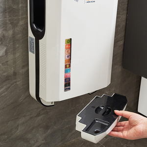 Sèche-mains mural à capteur HLK, séchage rapide en 7 secondes, électrique haute vitesse, moderne, pour hôtels et usage domestique, 2000W, vente en gros - Product Image 5